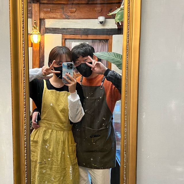 감성있는 한옥에서 그림을 그릴 수 있는 드로잉카페! 블란서미술관!