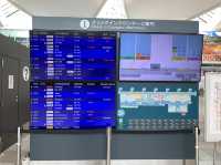 新千歳空港国際線制限エリアへ　新千歳空港から海外へ