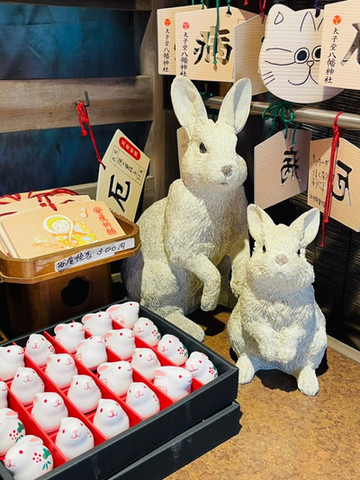 東京都/太子堂八幡神社】幸せ運ぶウサギさんに出逢える神社 | Trip.com
