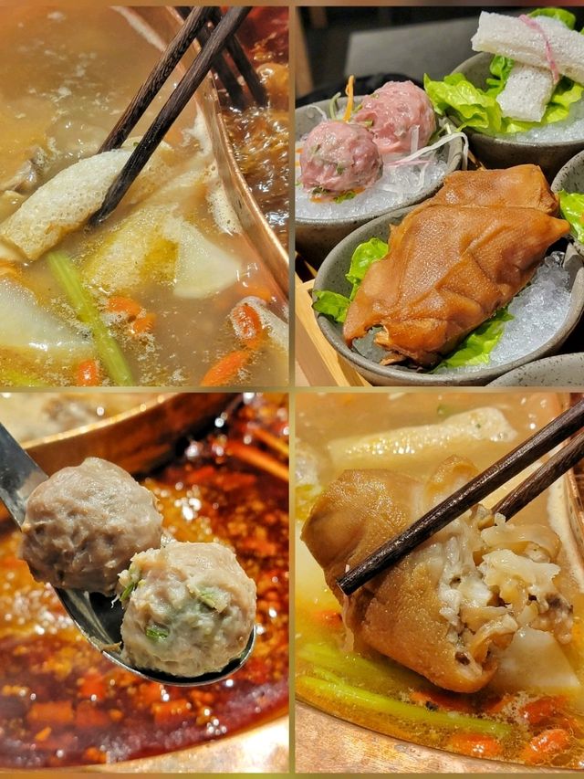 荃灣麻辣火鍋期間限定特色羊肉鍋及拼盤