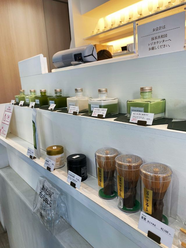 Uji Matcha ➕ Coffee 😀😀