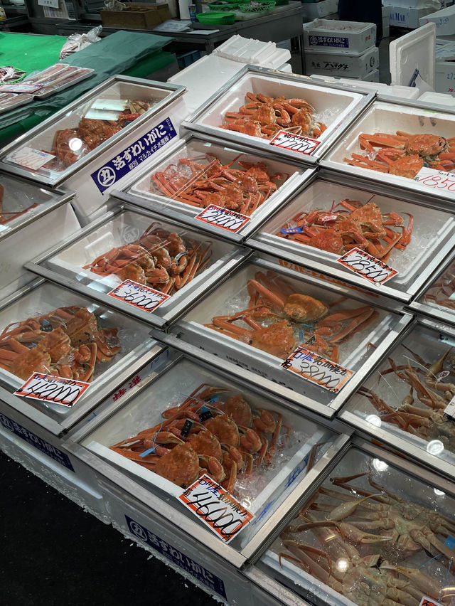 【金澤人的廚房】近江町市場：新鮮海鮮、特色農產品，應有盡有！