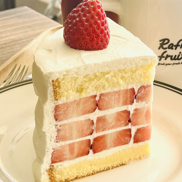 【ソウルの森】旬のフルーツケーキが最高すぎた🍓Rafre fruit  