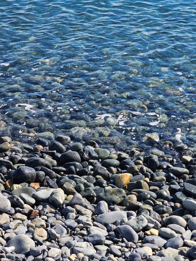 거제도바다 학동흑진주몽돌해변