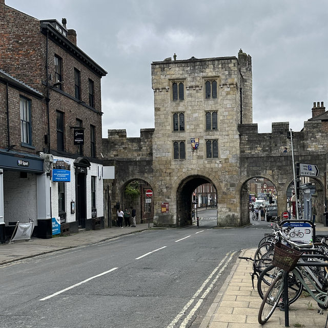 Walk along York City Walls Trail