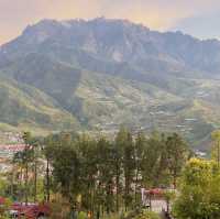 Majestic view of Kinabalu Mt.