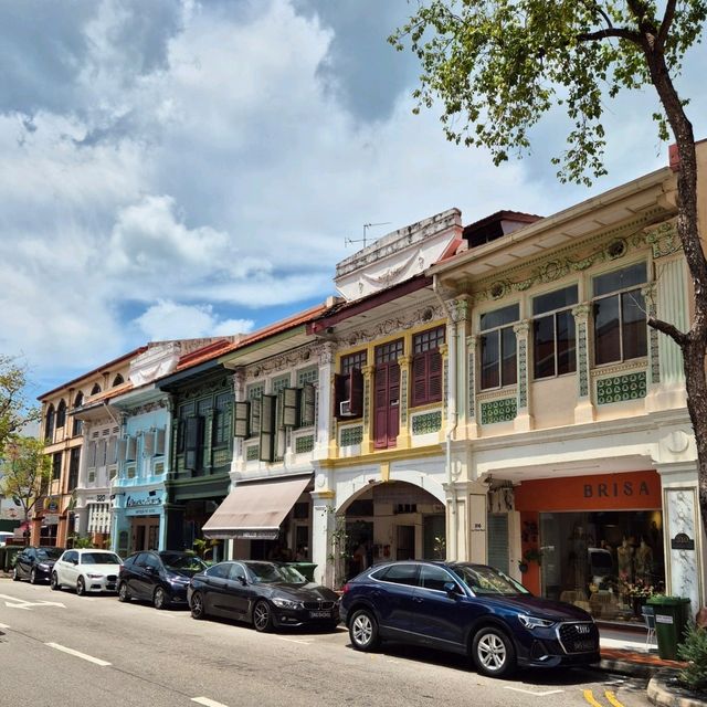 Joo Chiat Colourful Street Art & Shophouses 