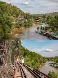 ถ้ำกระแซ ทางรถไฟสายมรณะ แลนด์มาร์คกาญจนบุรี 🚂