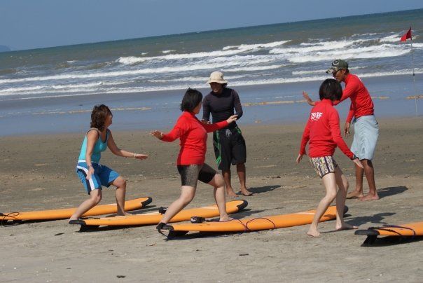 Riding the waves of Cherating