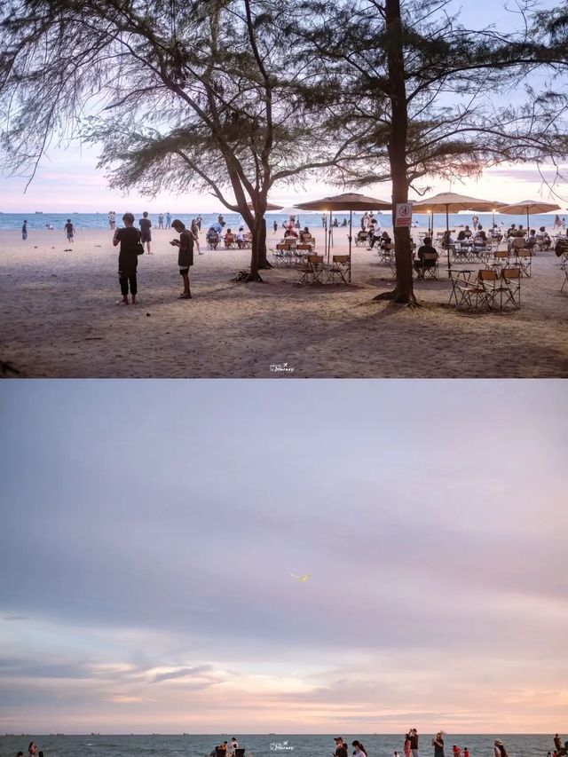 HAUS คาเฟ่ Vibes ดีริมหาดแสงจันทร์ 🍹🌞