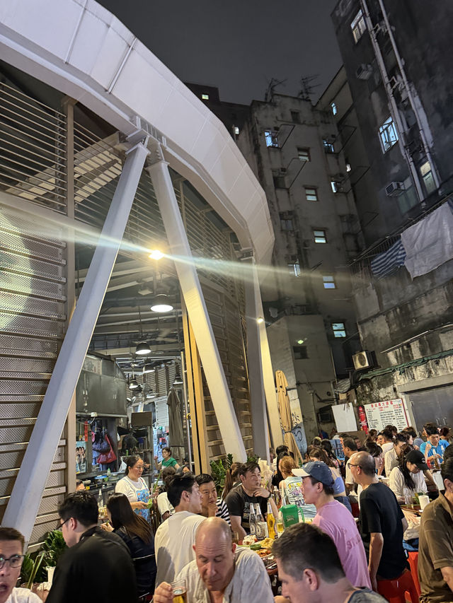 🍖홍콩 템플스트리트 야시장, 곽튜브가 갔던 바로 그 맛집 방문! 