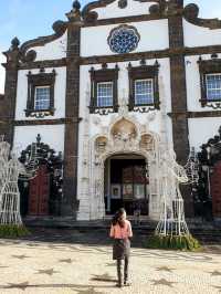 🇵🇹 Beautiful Gothic-style Church in Ponta Delgada 