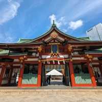 日本東京：日本三大祭典之一的山王祭：日枝神社