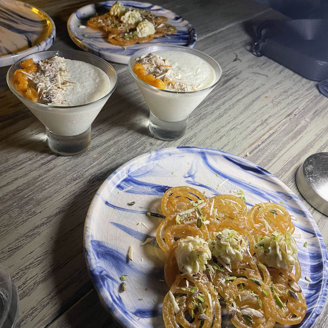 인도 암리차르 맛집 더 바기 , 정원에서 먹는 로맨틱한 저녁식사 