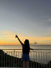 【沖縄旅行】夕陽が拝める今帰仁の長浜ビーチ