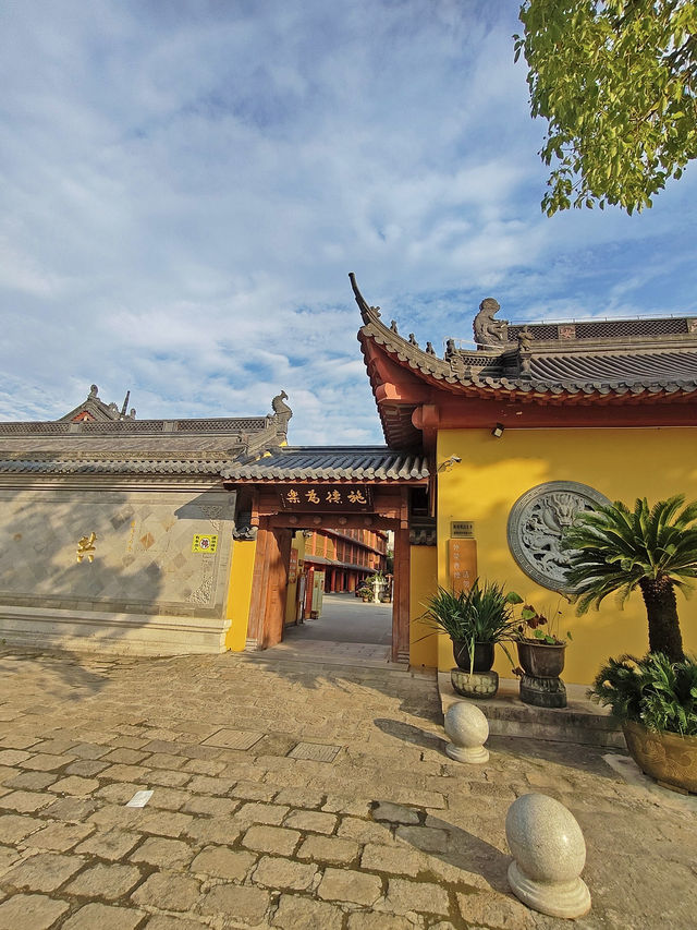 有著600多歲參天銀杏的南山禪寺