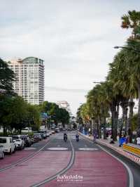 สัมผัสความสงบยามเช้าที่หาดพัทยา