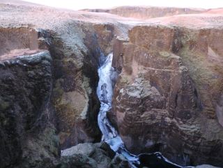 A Stunning Winter Canyon