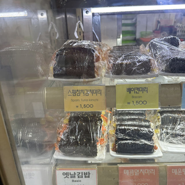 【韓国旅行】🍚激安激うまキンパ🇰🇷