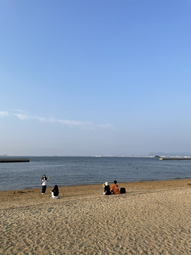 Momochi Seaside Park - Fukuoka Tower, Fukuoka🏖️🌊☀️