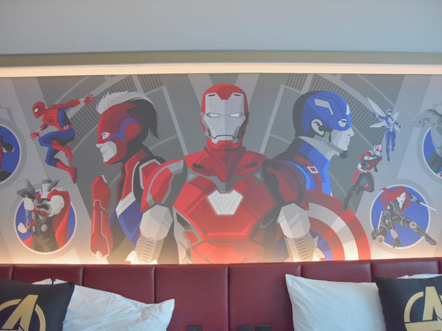 香港ディズニー ハリウッドホテル MARVELルーム