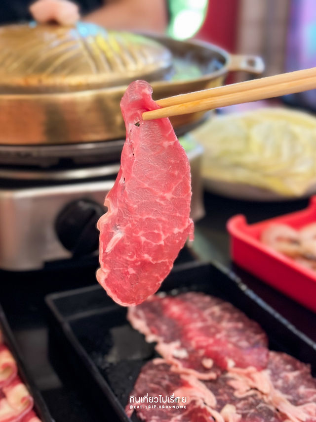 เหมาะสำหรับคนรักหมูกระทะที่อยากทานในเย็นสบาย