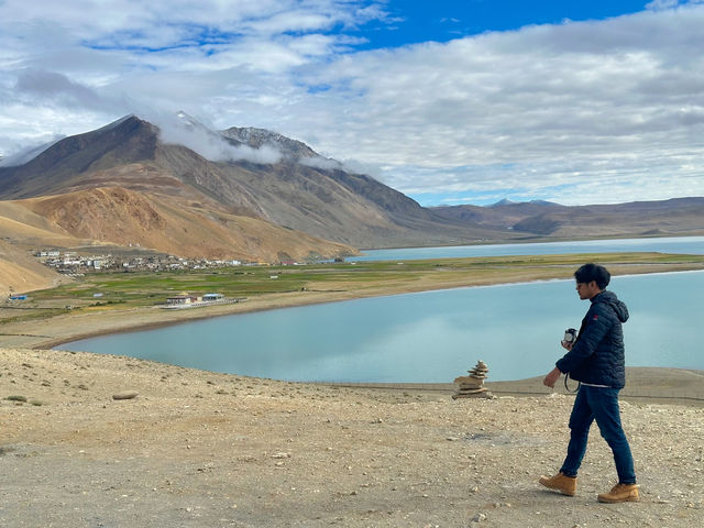 วิว Tsomoriri Lake สวยดว่าที่คิด🇮🇳🏍️