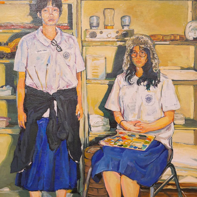 พาชมผลงานจากการแข่งขันประกวดวาดภาพพอร์ตเทรต📍