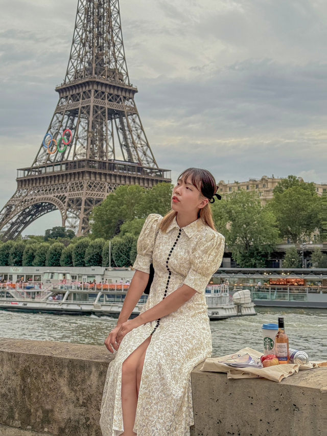 🇫🇷낭만의 도시 파리, 사람들 많이 없는 곳에서 피크닉하기🇫🇷