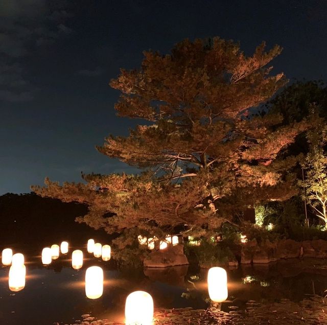 大阪景點|走進夜間奇幻世界—大阪長居植物園teamLab