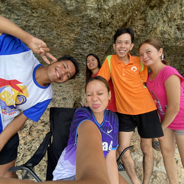 At Flower Beach Resort in Anda, Bohol, Philippines 