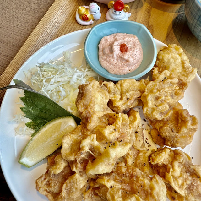 高雄大立百貨公司1樓蔦屋書店的美食餐廳（茶屋）輕食非吃不可