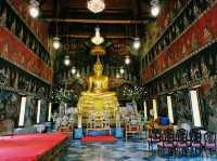泰國曼谷湄南河畔著名古跡寺廟景點：Wat Suwannaram Ratchaworawihan，氣勢恢宏寺廟建築，十六世紀精美壁畫，適合打卡拍照📸冥想
