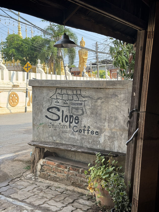 Slope Coffee จ.แพร่ 🏡🌤️🍃🚲