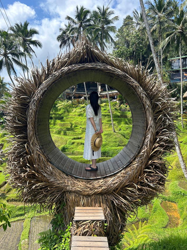 【バリ島】🇮🇩ウブド　テガラランライステラス（プールある方）