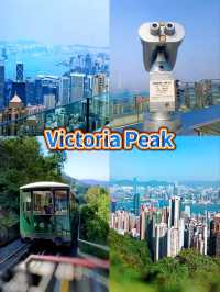 Victoria Peak, a breathtaking views of Hong Kong's skyline. 