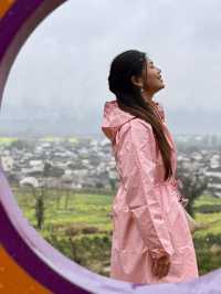 Misty Morning in Lu Village: A Painting Come to Life