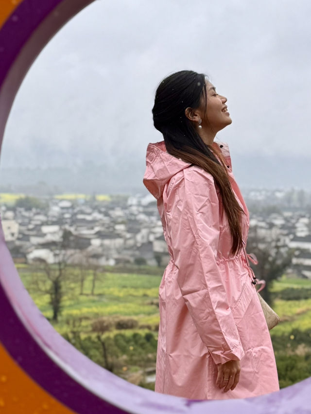 Misty Morning in Lu Village: A Painting Come to Life