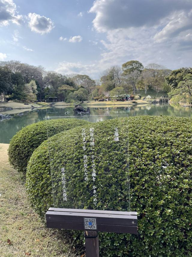 🌸東京/六義園で感じる四季の絶景🌳