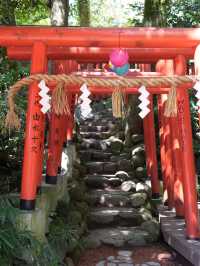 【金沢×石浦神社】コロンとして可愛い水玉模様のお守りや朱塗りの鳥居