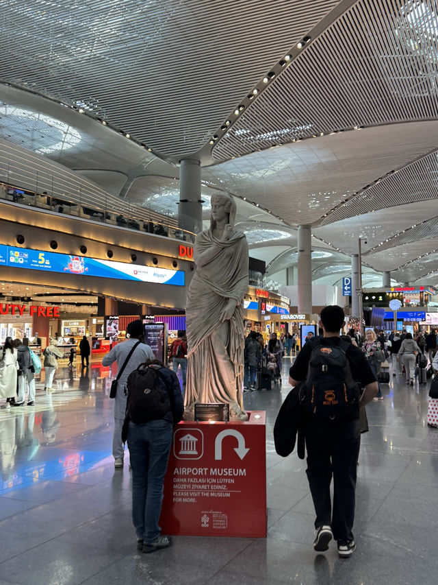 🇹🇷깔끔해서 정말 좋았던 이스탄불공항