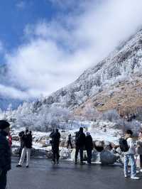 บรรกาศหิมะสุดสวย ที่สุดของวิวหลักล้านBipengguo 🇨🇳