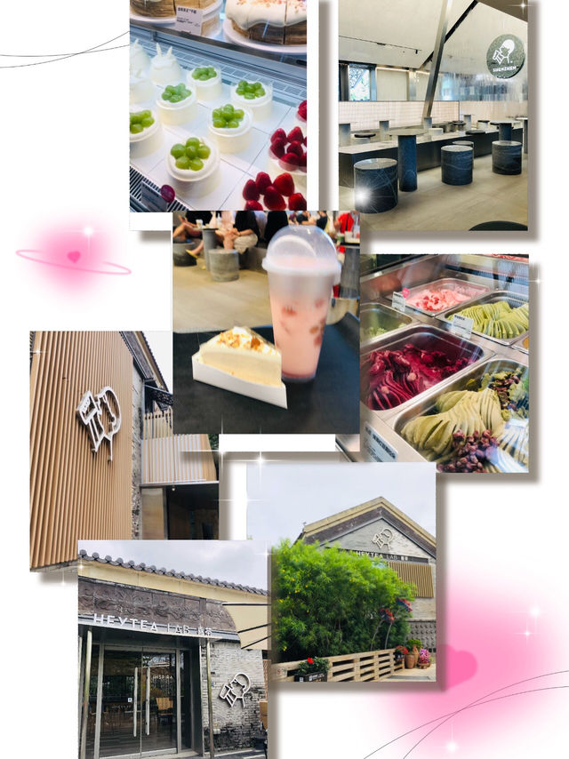 一間很舒適，兩層高的喜茶旗艦店🥳🥳🥳