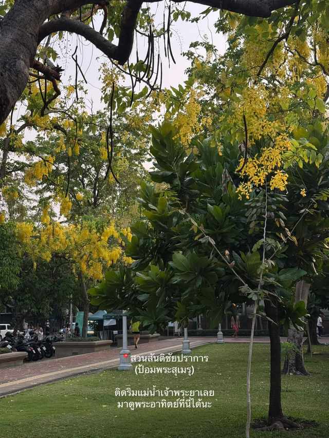 ชวนมานอนพักใจพักสายตาที่สวนป้อมพระสุเมรุ! 