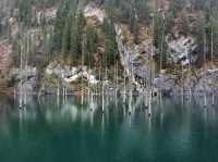 Riding Through the Mountains to Nature’s Hidden Gem -kaindy lake.