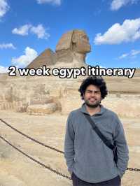2 week Egypt itinerary