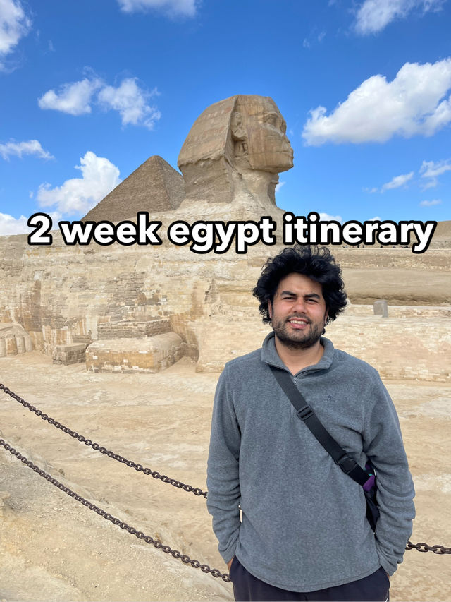 2 week Egypt itinerary