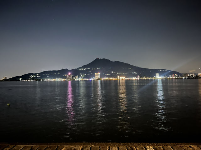 享受淡水河畔的日落🇹🇼