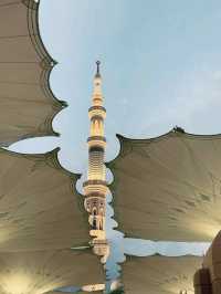 Touched by Tranquility: My First Steps in Masjid Nabawi 🕊️