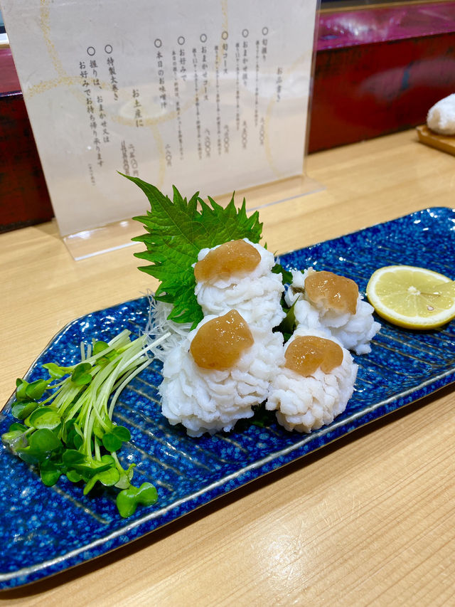【東京/人形町】使い勝手抜群のお寿司屋さん【すし 其一】🍣